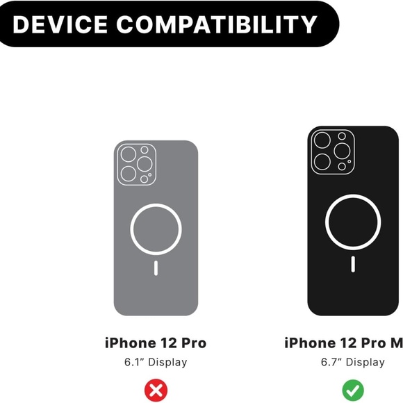 PopSockets for MagSafe Clear iPhone 12 Pro Max Case - Picture 7 of 11